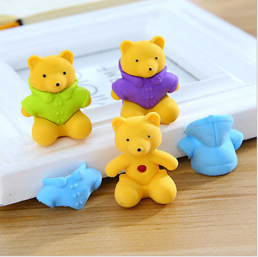 Little Bear Rubber (3pcs)