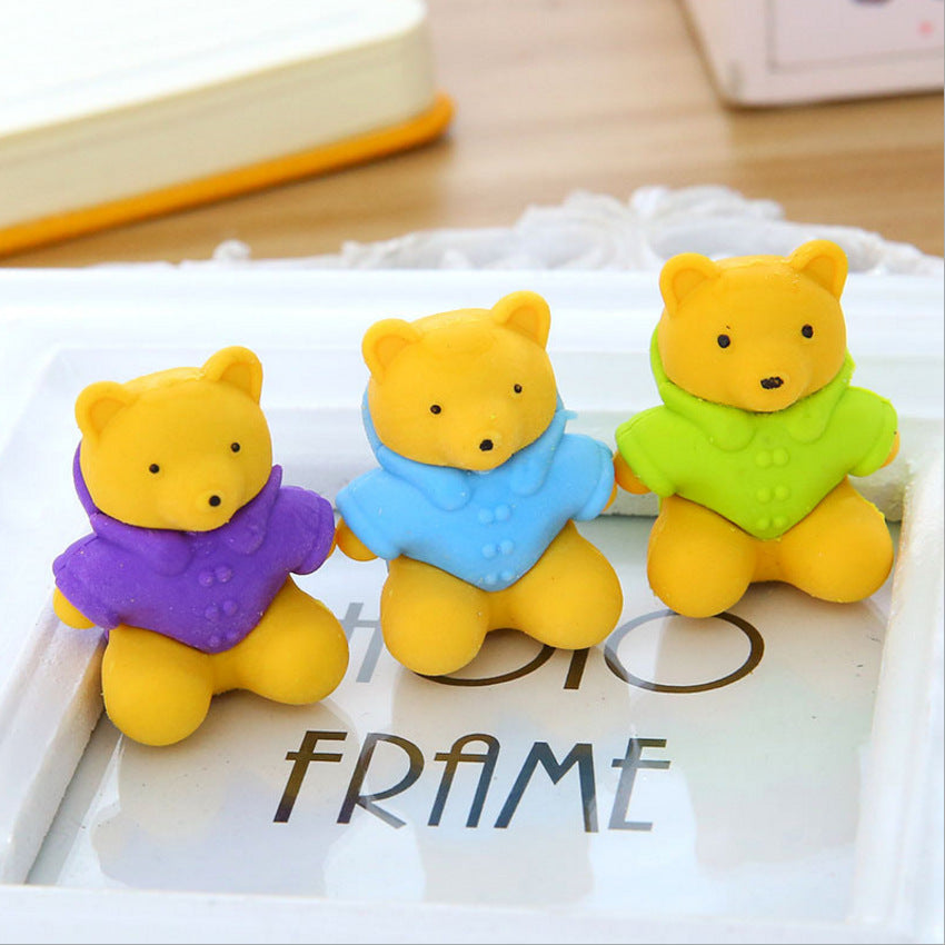 Little Bear Rubber (3pcs)