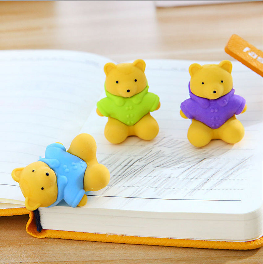 Little Bear Rubber (3pcs)