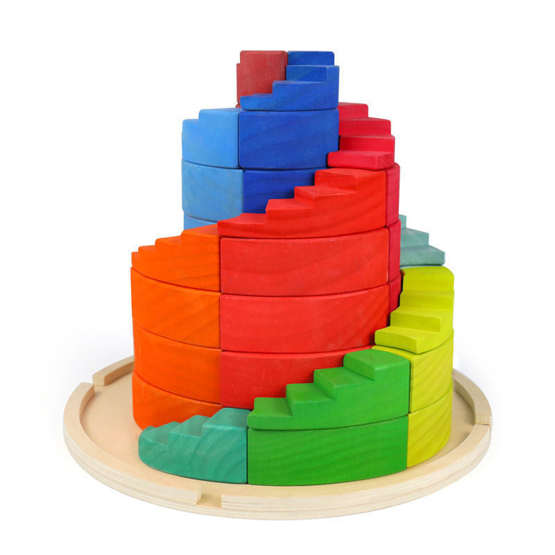 Wooden Creative Construction Blocks