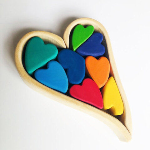 Wooden Creative Construction Blocks
