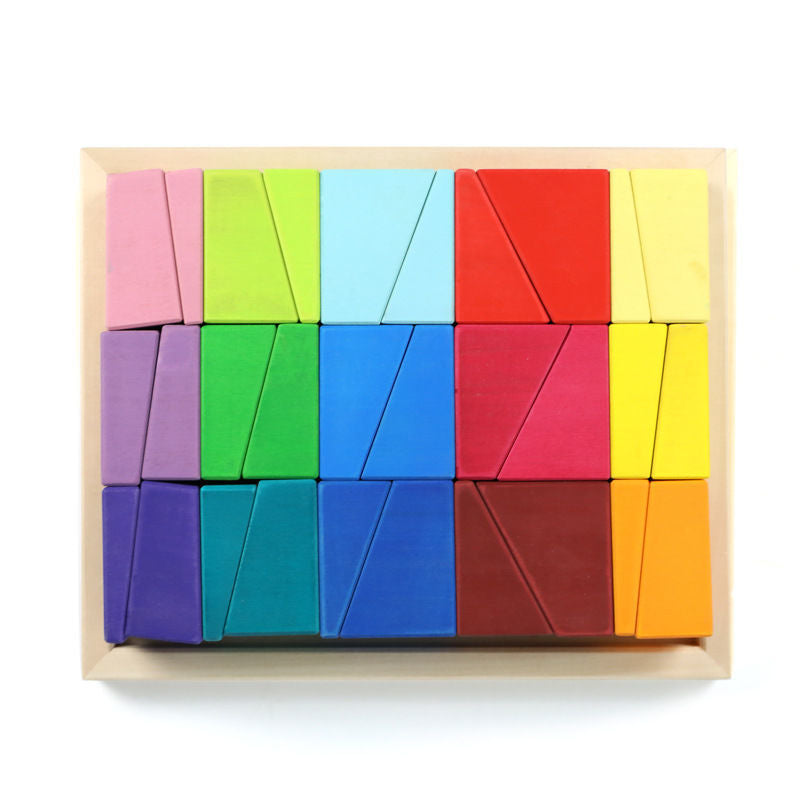 Wooden Creative Construction Blocks