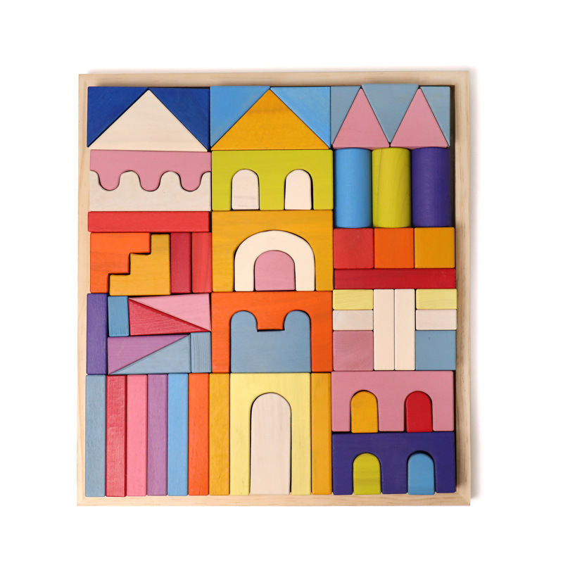 Wooden Creative Construction Blocks