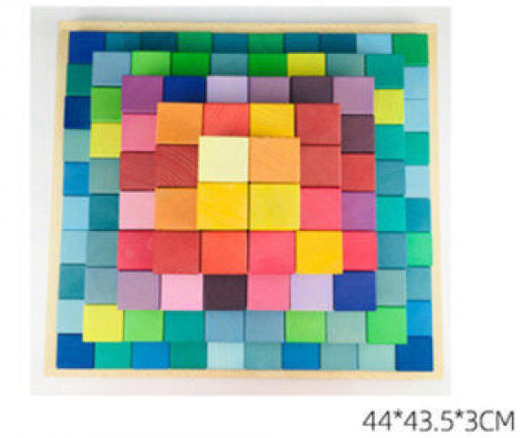 Wooden Creative Construction Blocks