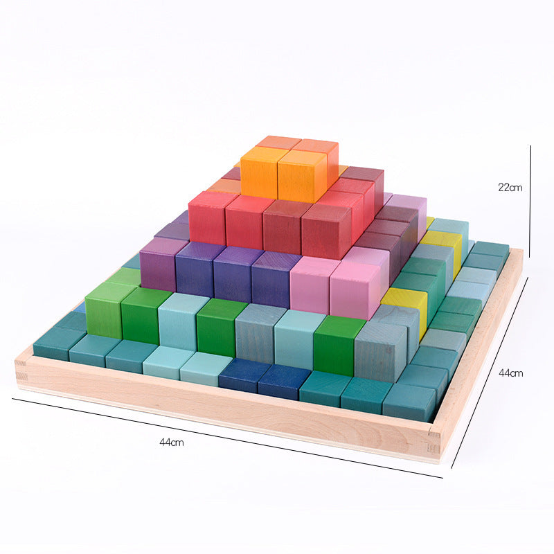 Wooden Creative Construction Blocks
