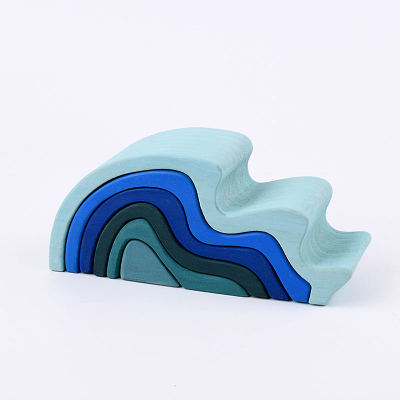 Wooden Creative Construction Blocks