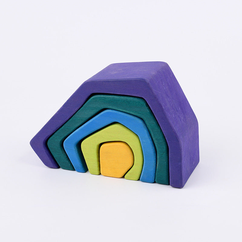 Wooden Creative Construction Blocks