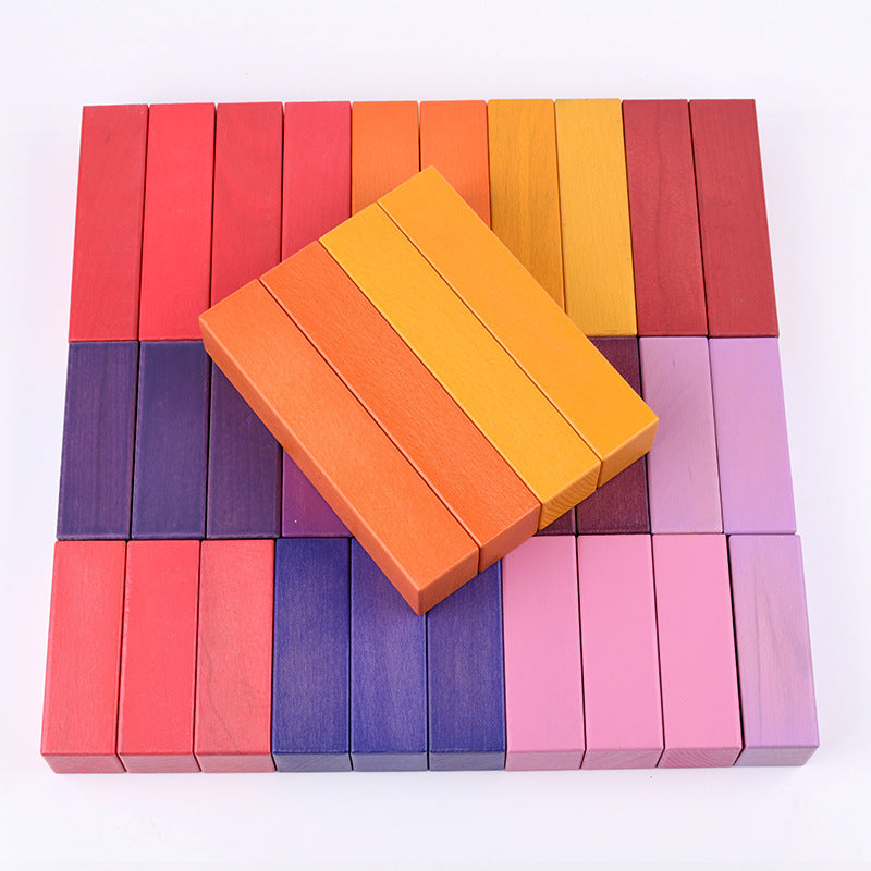 Wooden Creative Construction Blocks