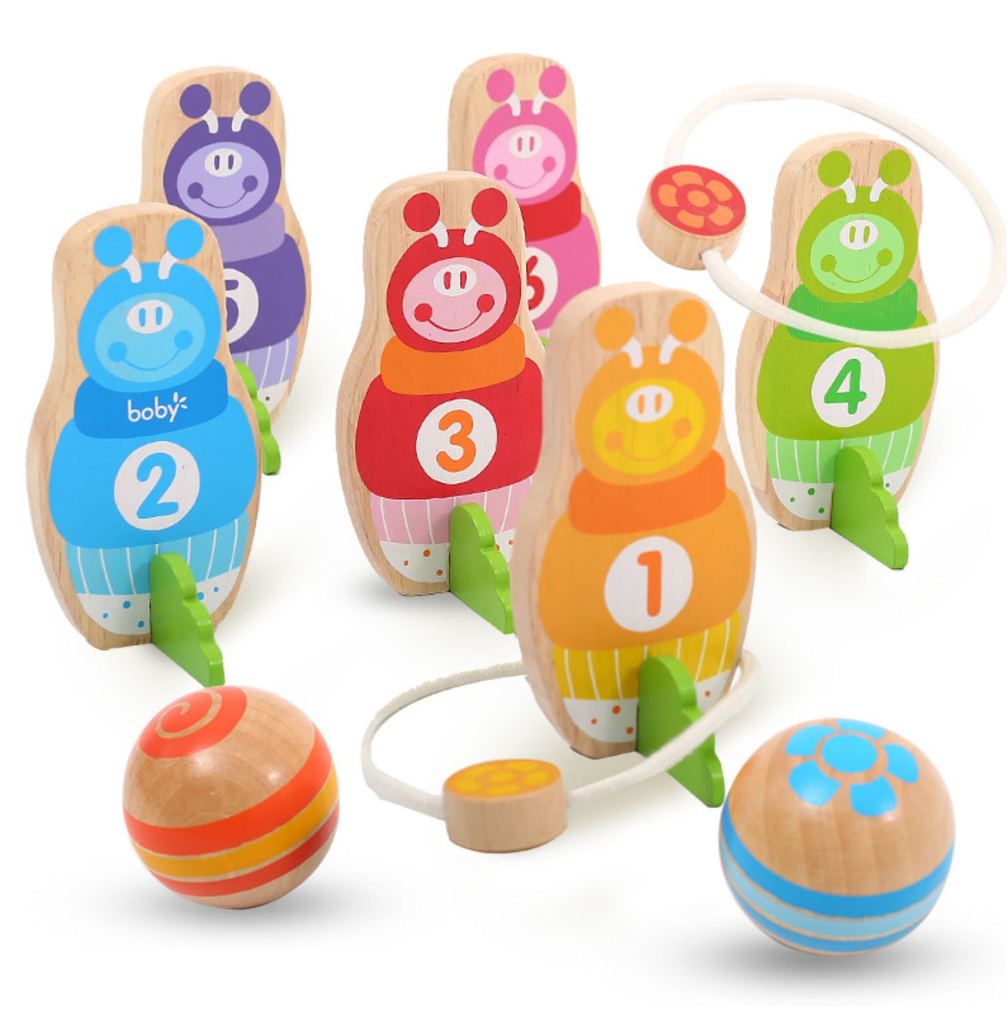 Boby Caterpillar Bowling Game