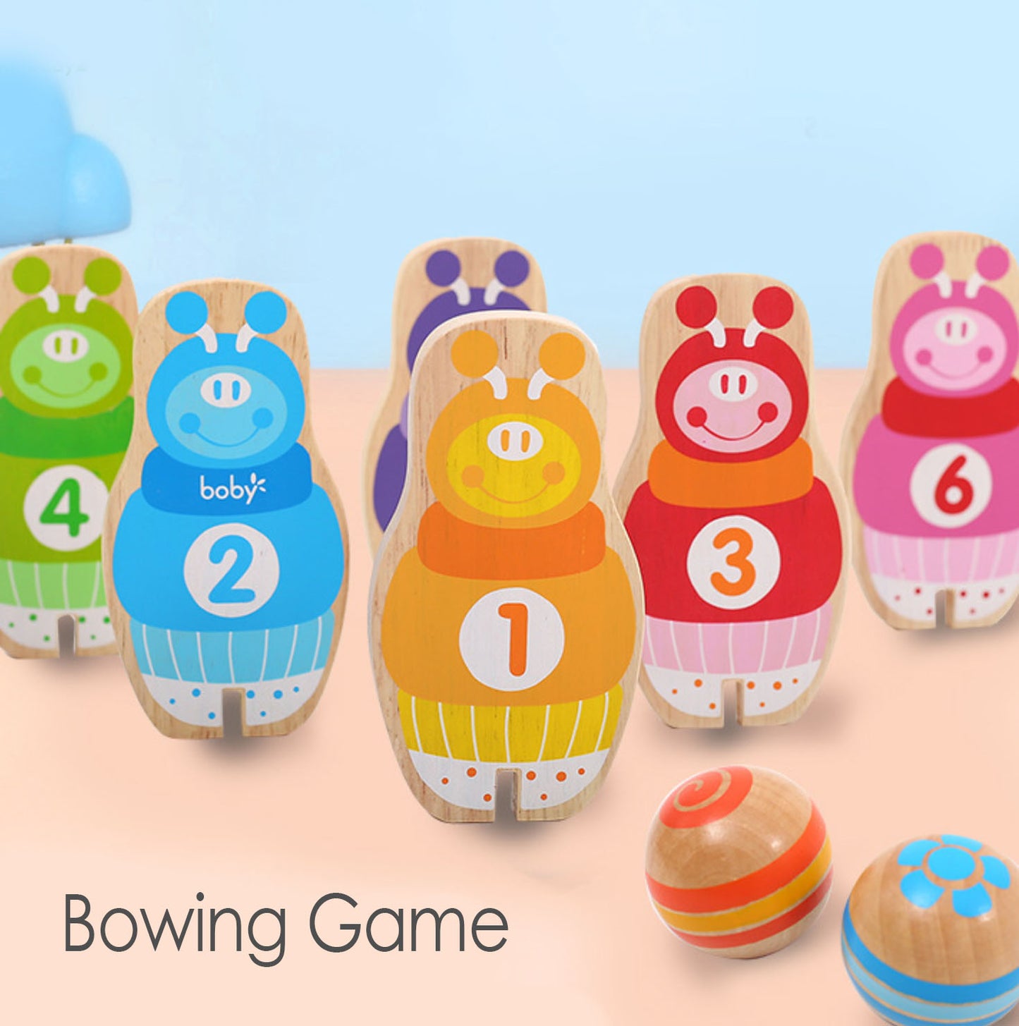Boby Caterpillar Bowling Game