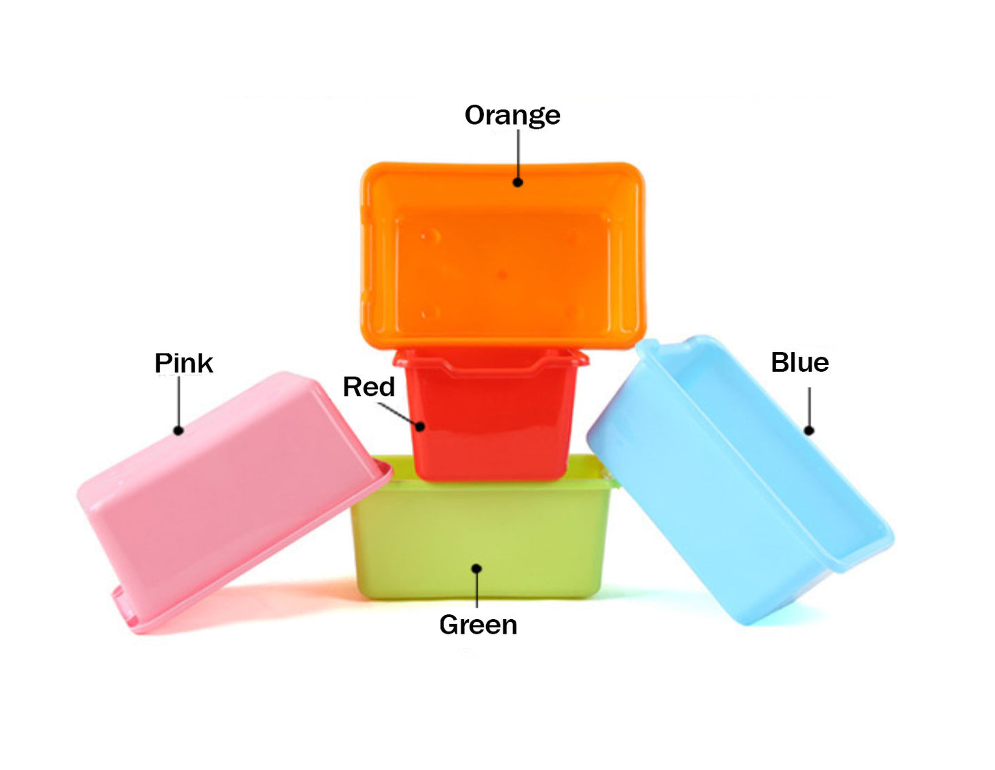 Plastic Toy Box (Small)