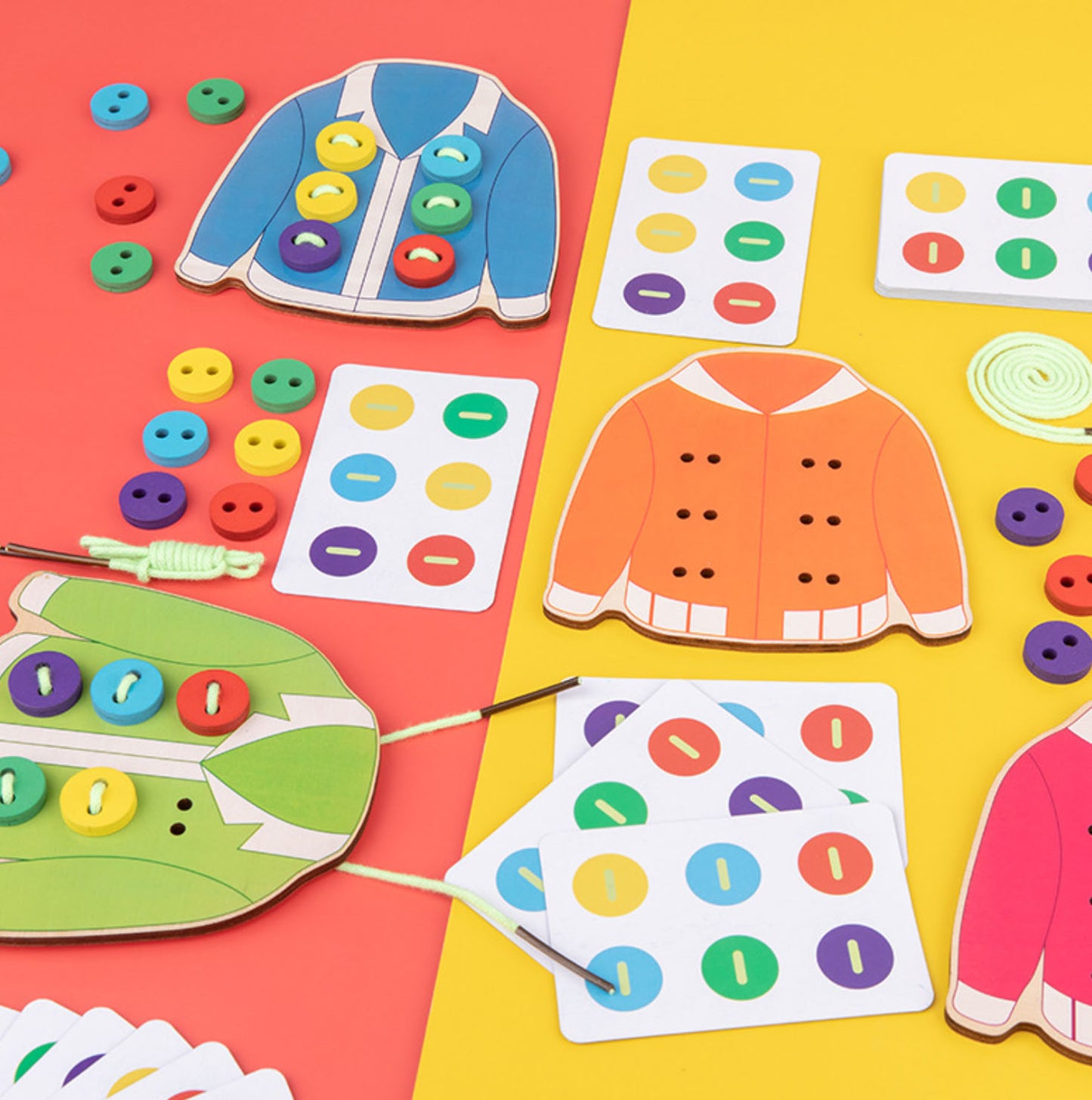 Early Education Clothes Button