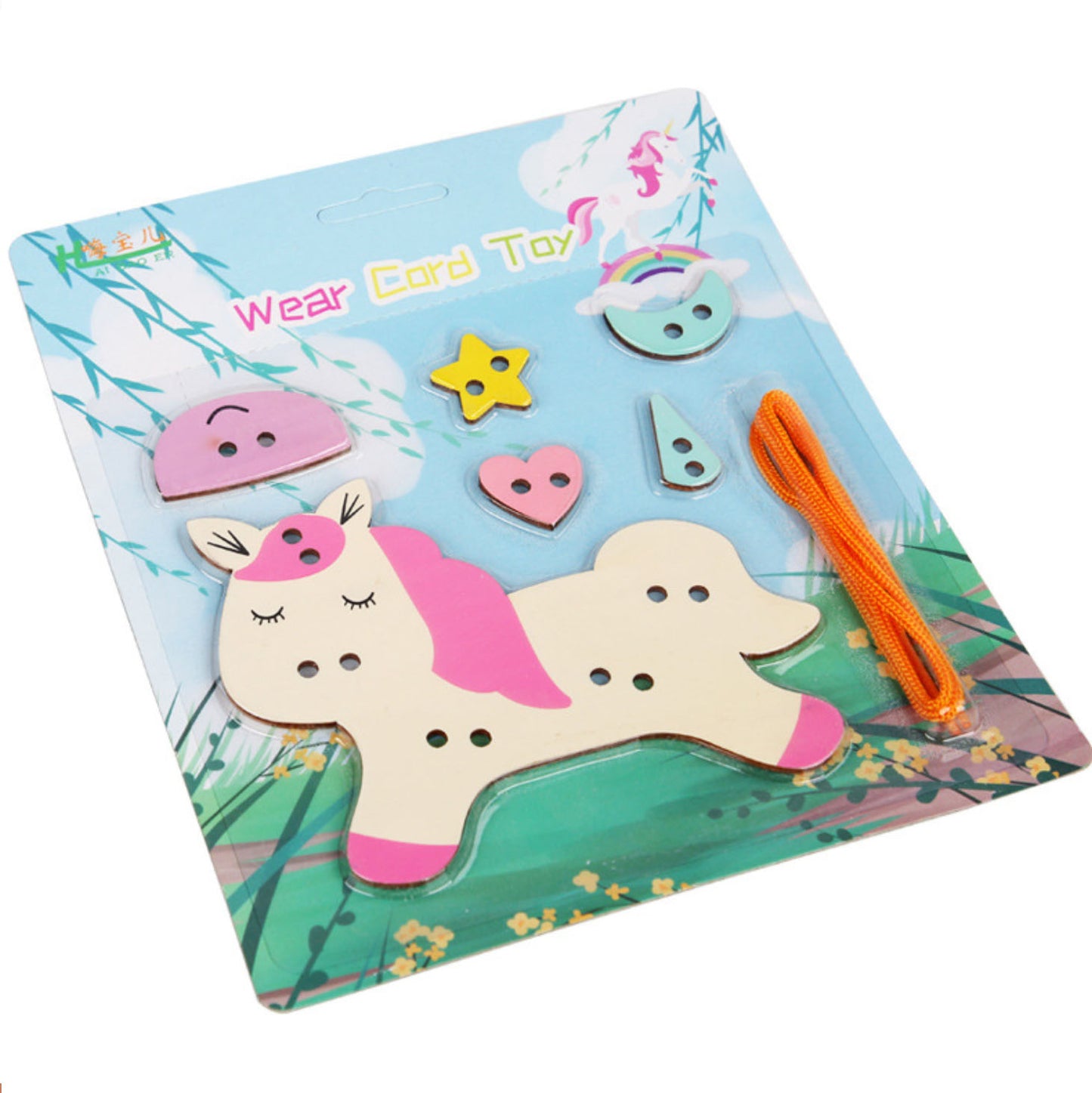 Wear Cord Toy (Threading Game)