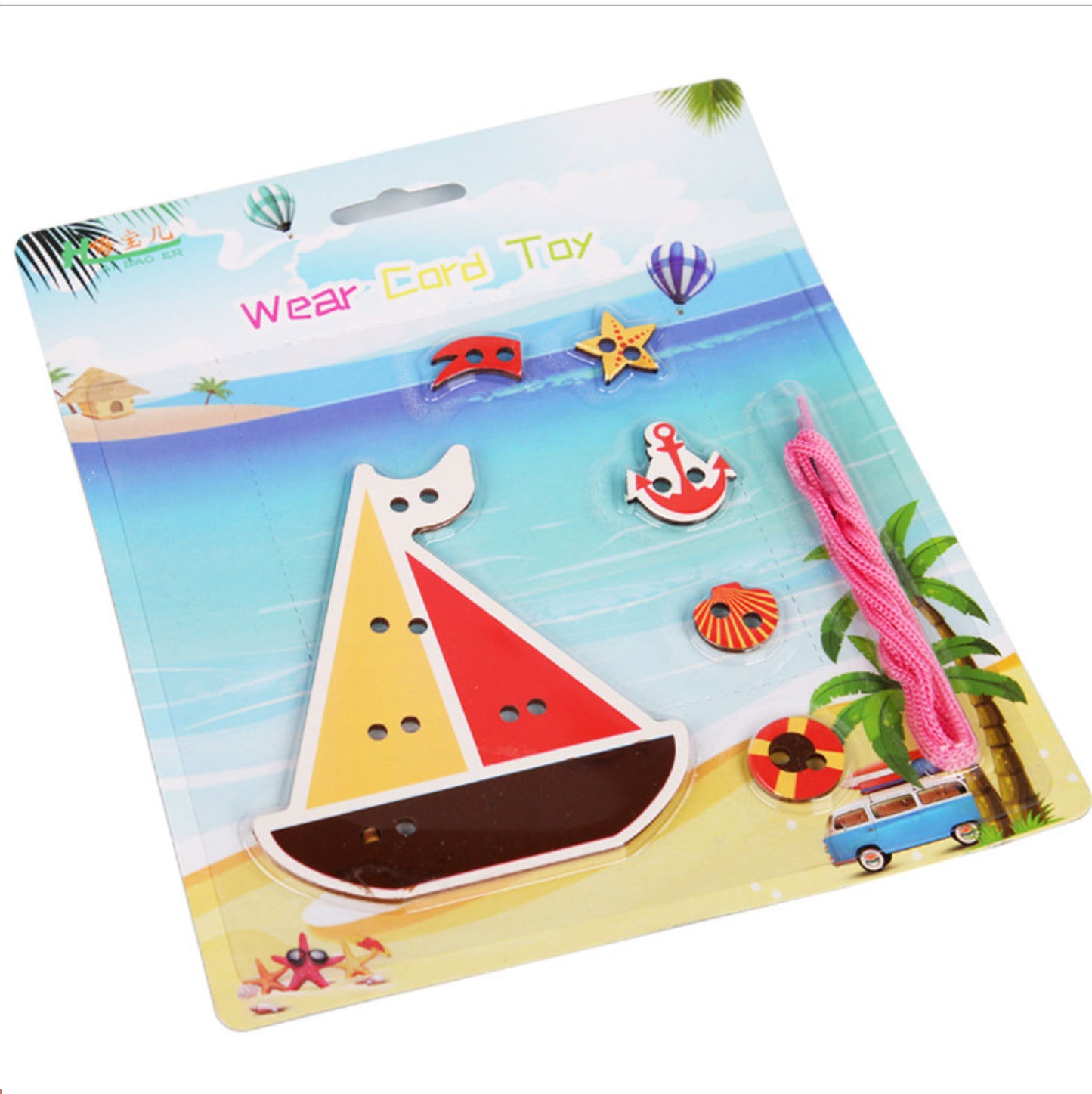 Wear Cord Toy (Threading Game)