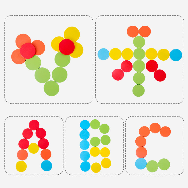 Wooden Colour Classification Cup