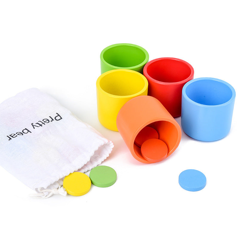 Wooden Colour Classification Cup
