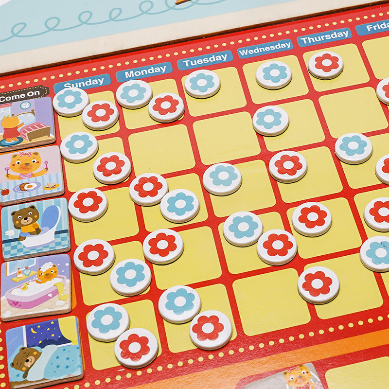 Magnetic Responsibility Chart w/ Calendar