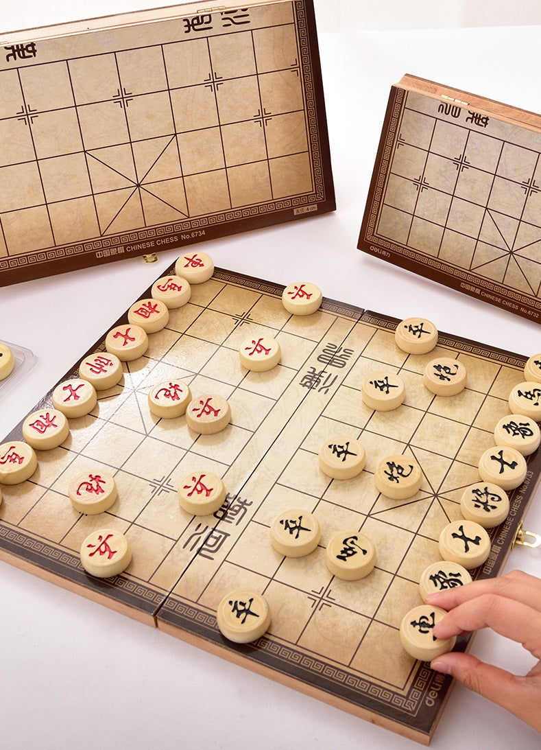豪華木製中國象棋（26毫米）