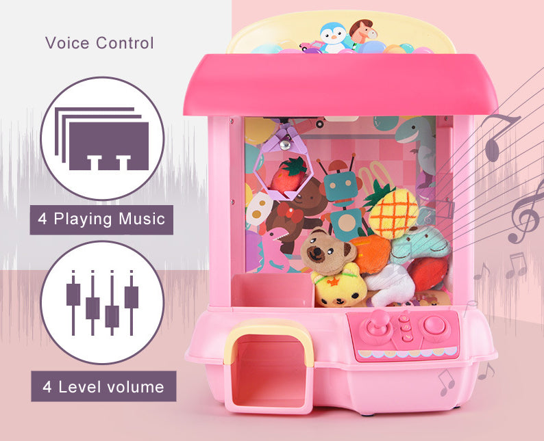 Mini Claw Doll Game Machine (Manual Version)