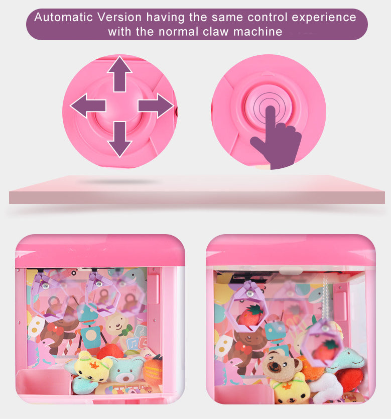 Mini Claw Doll Game Machine (Automatic Version)