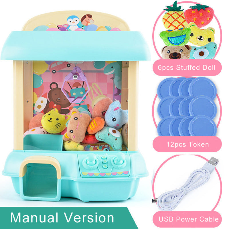 Mini Claw Doll Game Machine (Manual Version)