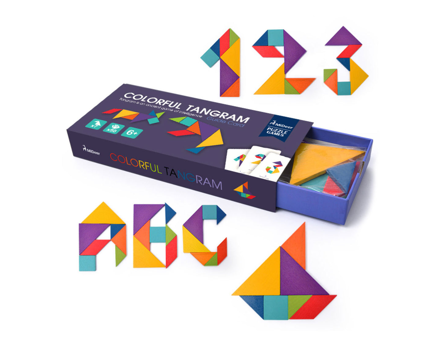 Mideer Colorful Tangram