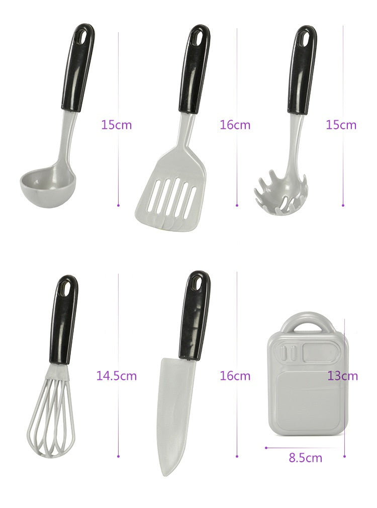 Little Kitchen - Cooking set w/ light and sound