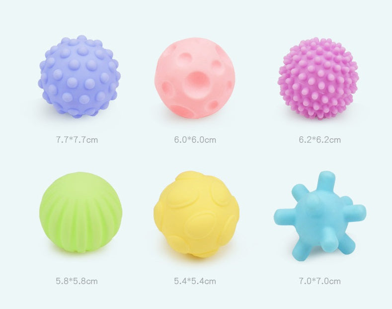 Baby Textured Balls (6pcs)