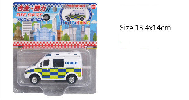 迷你車 - 警車（廂型車）