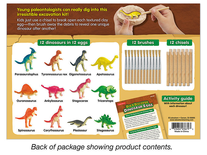 Dig & Discover - Dinosaur Eggs (1pcs)