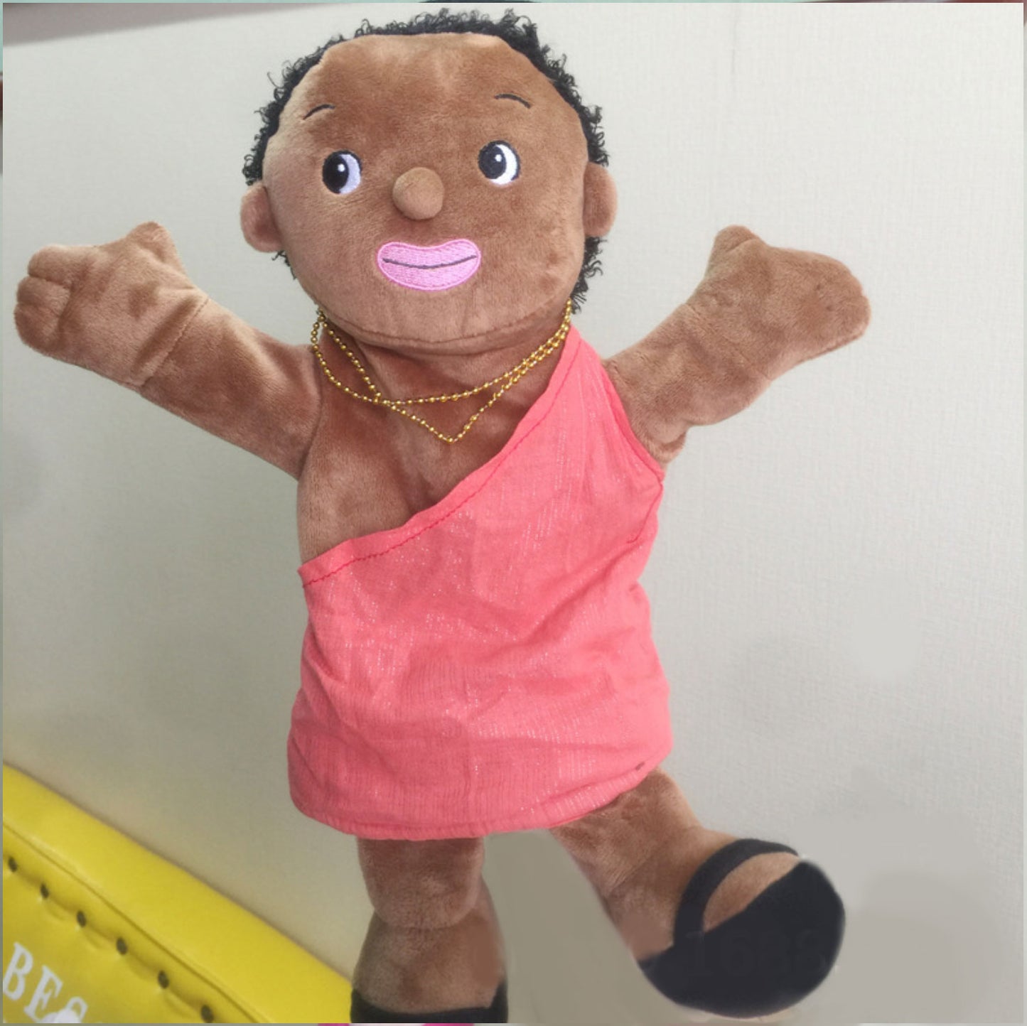 Human Hand Puppet - African Tribal People