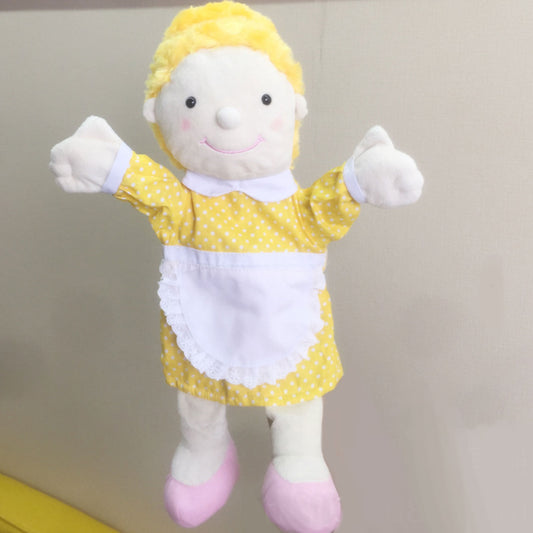 Human Hand Puppet - Blonde Mom