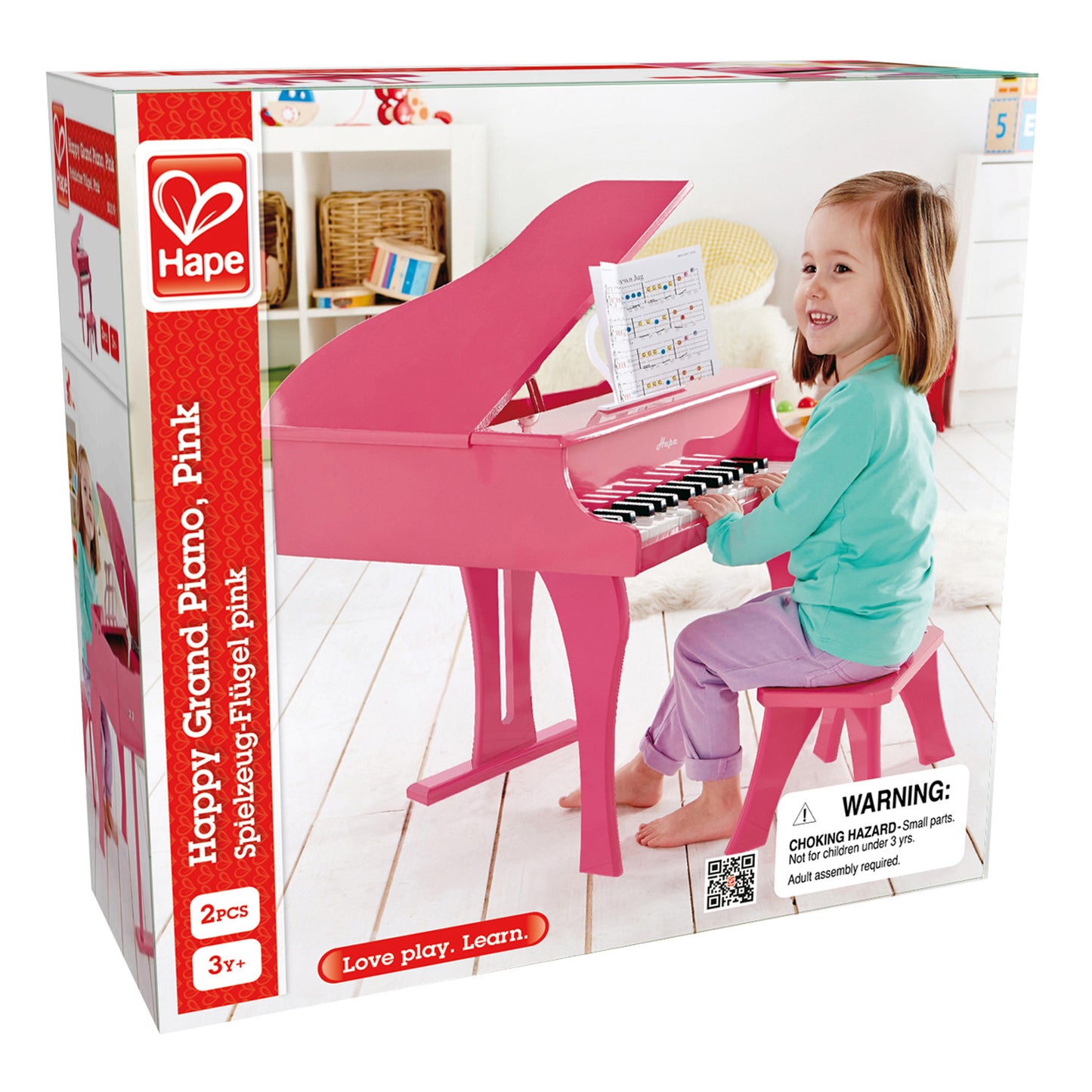 Hape - Happy Grand Piano (Pink)