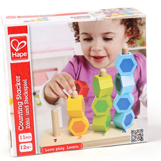 Hape - 計數堆高機