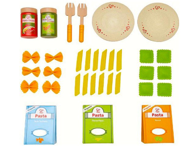 Hape Wooden Gourmet - Pasta Set