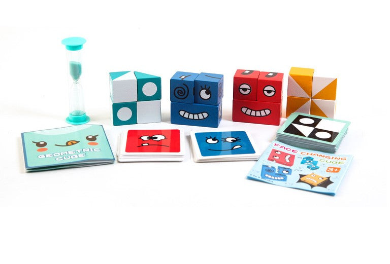 Geometric Emoji Cube