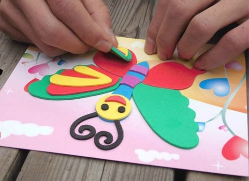 DIY EVA Sticker Craft