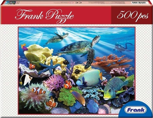 弗蘭克拼圖-海底世界(500片)