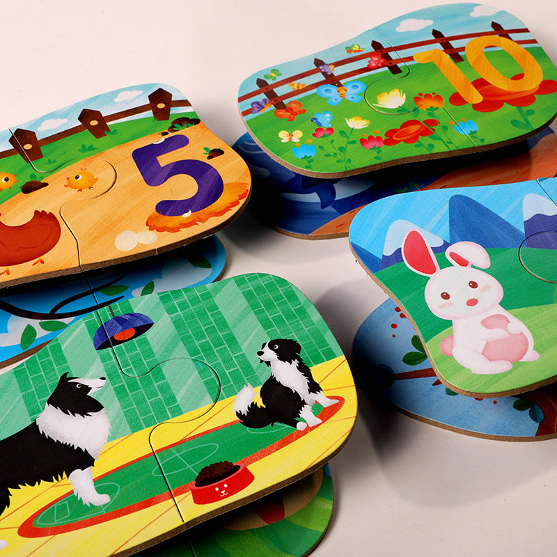 2 Pieces Fun Puzzle