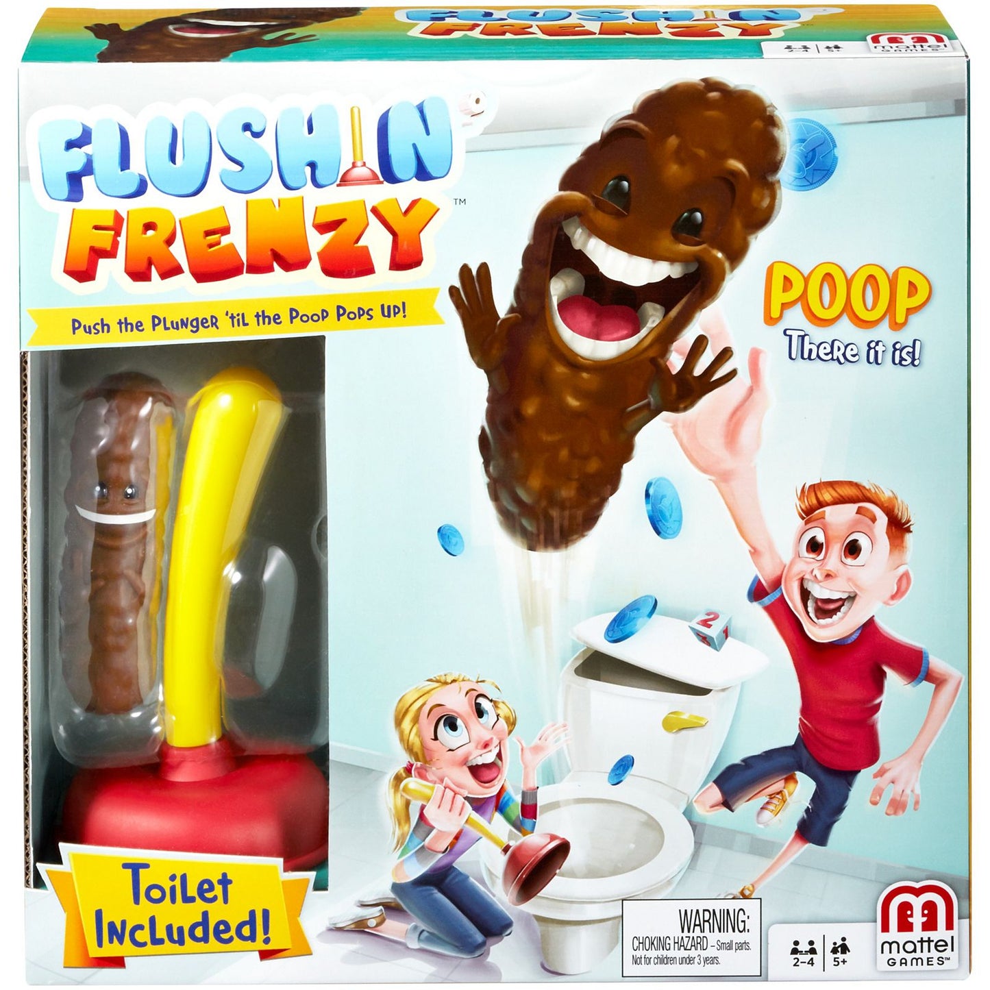 Flushin' Frenzy - Funny Toilet Game For Kids