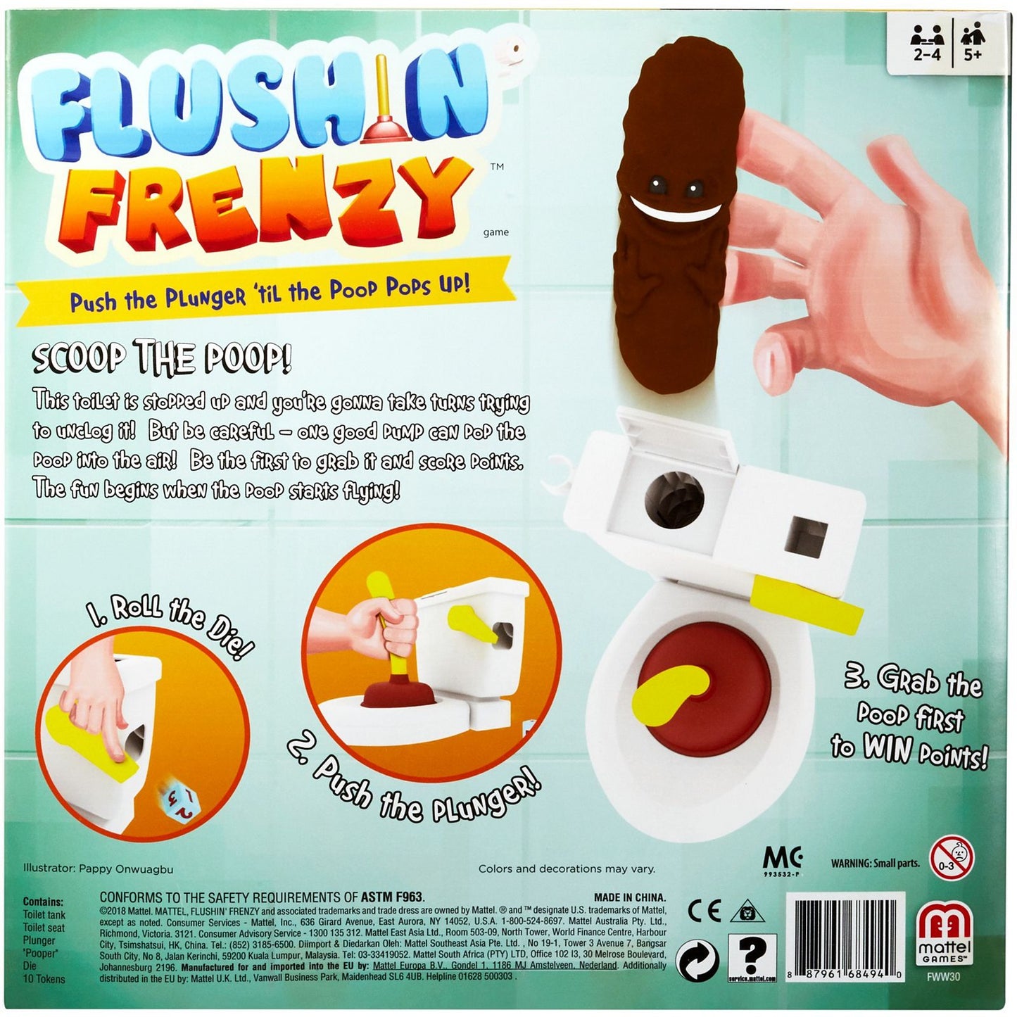 Flushin' Frenzy - Funny Toilet Game For Kids