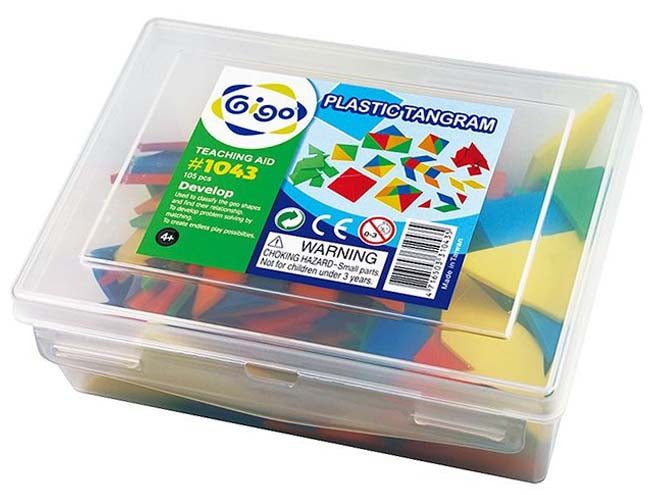 Plastic Tangram (15 tangams)