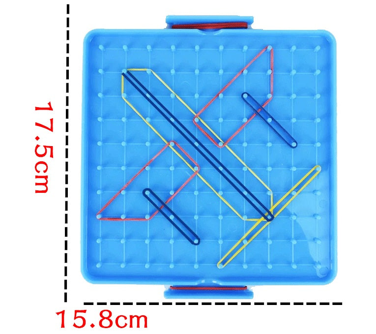 Double Sided Geoboard 6" x 6"