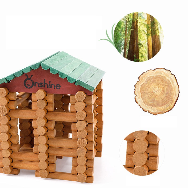 Onshine - Wooden Puzzle House Set