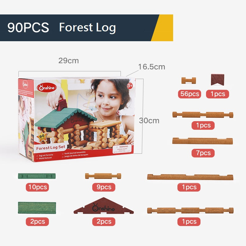Onshine - Wooden Puzzle House Set