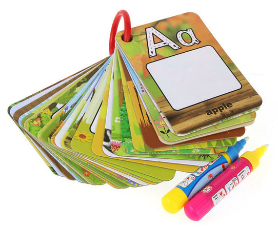 Water Magic Word Cards - Alphabet