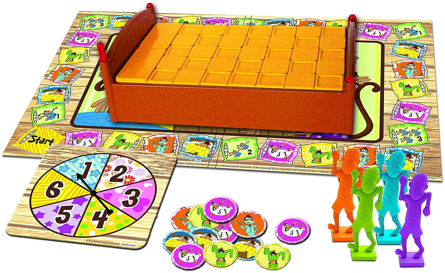 Monkeys Jumping on the Bed Game