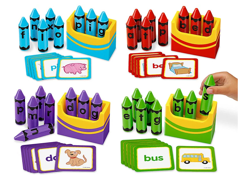 Letter Crayons Word Building Center
