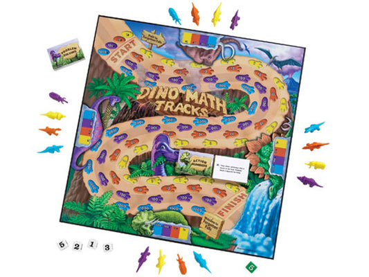 Dino Math Tracks® 位元值遊戲