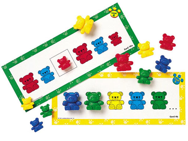 Three Bear Family Pattern Cards